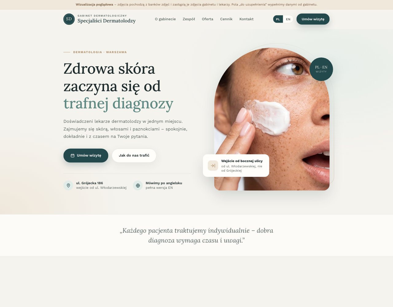 Specjaliści Dermatolodzy, gabinet dermatologiczny